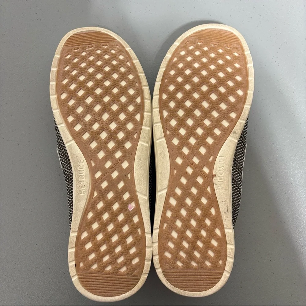 Hey Dude Welsh Grip Sand Men's Slip On Boat Shoes Loafers Size 13 Neutral